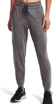 UNDER ARMOUR HeatGear Een Broek Dames - Charcoal Light Heather / White - M