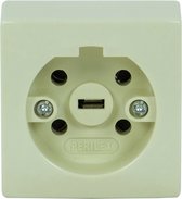 Perilex Contactdoos opbouw crème