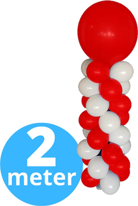 Ballon Pilier 210 cm - Rouge - Support Ballon - Support Ballons - Arbre  Ballon 