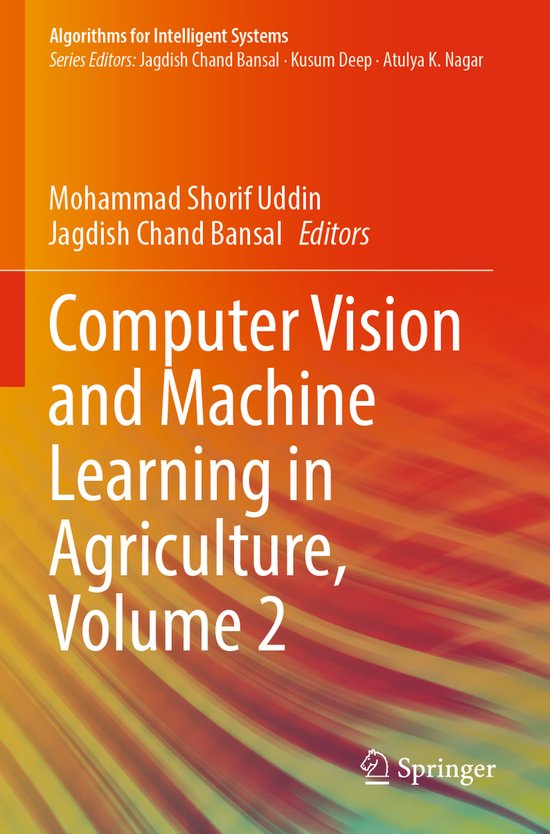 Algorithms for Intelligent Systems- Computer Vision and Machine ...