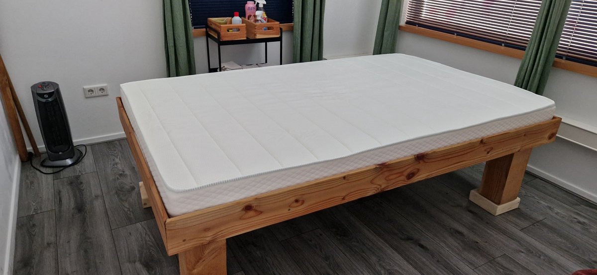 Goedkoopste Matras 120x200 koudschuim HR55 hard ten behoeve van massagetafel