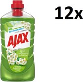 12x AJAX TOUT NETTOYANT FETE DES FLEURS FLEURS DE PRINTEMPS 1250ml