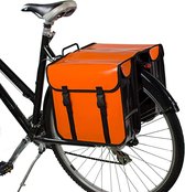 Luggage carrier bag, water-repellent and tear-resistant, Bagagedragertas \ fietstas voor bagagedrager 28 litres