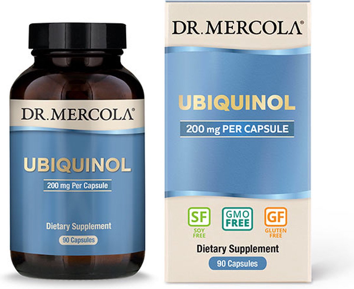 Goedkoopste Dr. Mercola - Ubiquinol - 200 mg - 90 capsules