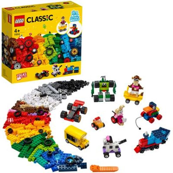 LEGO Classic Stenen en Wielen - 11014