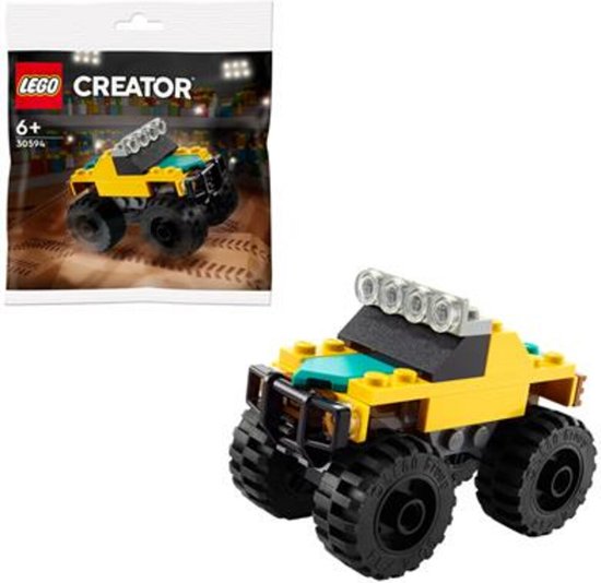 LEGO Creator Rock Monster Truck 30594, Bouwpakket, 6 jaar