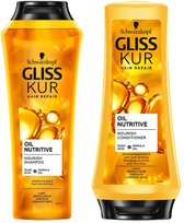 Gliss Kur Oil Nutritive Shampooing & Conditioner