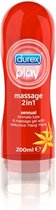 Durex Massage Olie en Glijmiddel - Sensual - Waterbasis - 200 ml