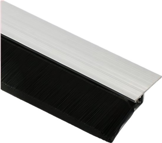 Deurborstel Tochtstrips Voor Deuren Tochtborstel Zelfklevend Onderkant Deurborstel 20mm Aluminium