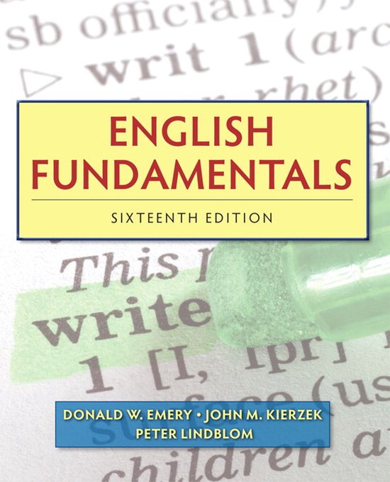 English Fundamentals - cover