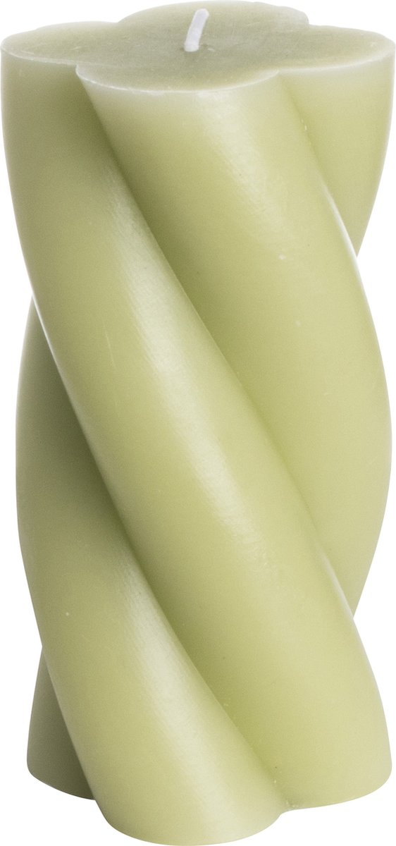 Gusta Swirlkaars - ø7x14cm - Lichtgroen
