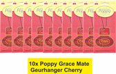Poppy Grace Mate Geurhanger "CHERRY" Voordeel verpakking 10 STUKS.