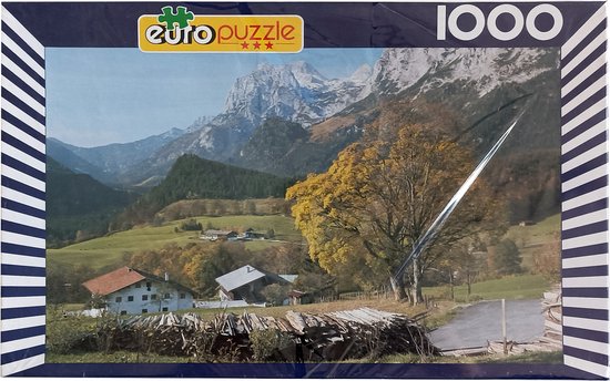 Foto: Euro puzzle morceaux 1000 stukjes