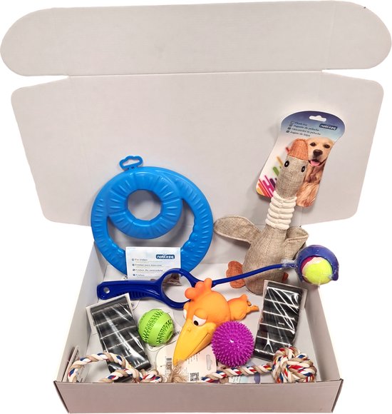 Nobleza Paquet cadeau pour chien - Emballage pour chien - Paquet de jouets  pour chien... | bol.com