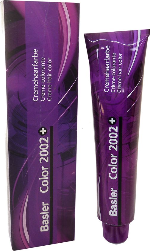 Basler Color 2002+ Crème Permanente Coloration des cheveux 60 ml - 03/66 Brun Foncé Violet Intense / Dunkelbraun Violet Intense