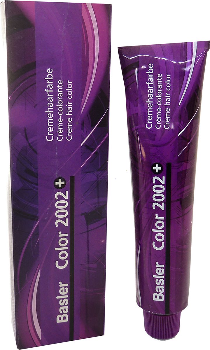 Basler Color 2002+ Permanente Crème Haarkleuring 60ml - 03/66 Dark Brown Violet Intense / Dunkelbraun Violet Intense