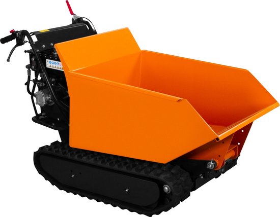 T-Mech Mini Dumper sur chenilles - Brouette Capacité de charge 500 kg -  Basculement