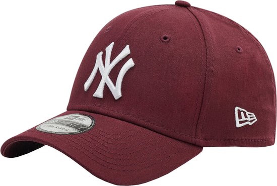 New Era 39THIRTY League Essential New York Yankees MLB Cap 12523891, Mannen, Kastanjebruin, Pet, maat: S/M