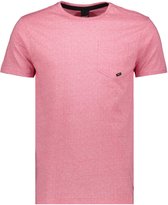 Twinlife Korte mouw T-shirt - TW32509 Fuchsia (Maat: XXL)
