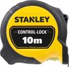 Stanley - Rolbandmaat Controle 10m - 25mm - Afstandmeter - Meet- en Aftekengereedschap - 1 Stuk(s)