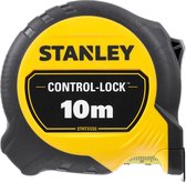 Stanley - Rolbandmaat Controle 10m - 25mm - Afstandmeter - Meet- en Aftekengereedschap - 1 Stuk(s)