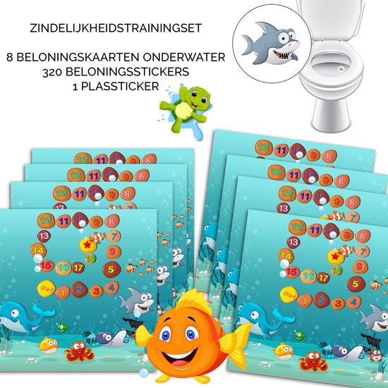 Foto: Beloningssysteem plassticker 8 beloningskaarten met 320 beloningsstickers en 1 plassticker zindelijkheidstraining kind op het potje belonen met stickers beloningssysteem kinderen zindelijk maken beloningssysteem jongens