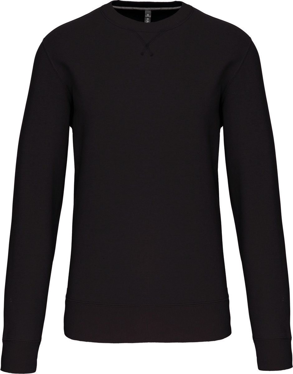 Kariban Sweater met ronde hals K442 - Dark Grey - XL