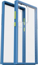 Geschikt voor LifeProof See Samsung Galaxy S22 Ultra Hoesje Transparant Blauw