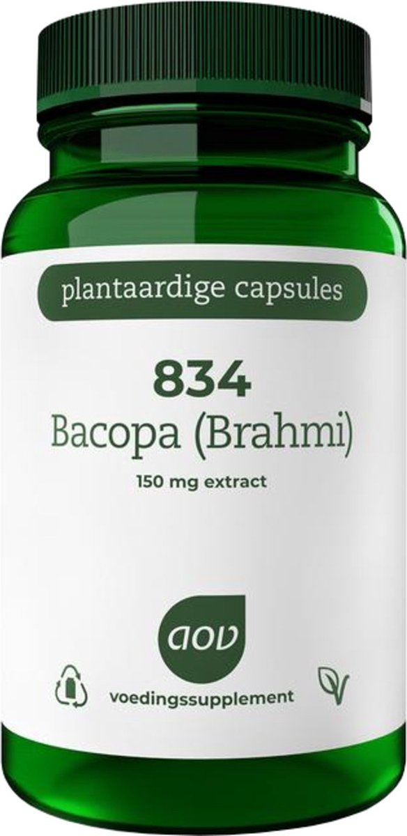 Goedkoopste AOV 834 Bacopa (Brahmi) - 60 vcaps