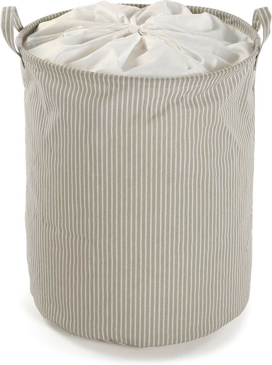 Goedkoopste Wasmand Versa Beige Polyester Katoen Nylon (38 x 48 x 38 cm