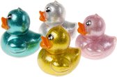 Squeeze Duck 4 PCS - Balle anti-stress - Réduire le stress - Canards - Multicolore