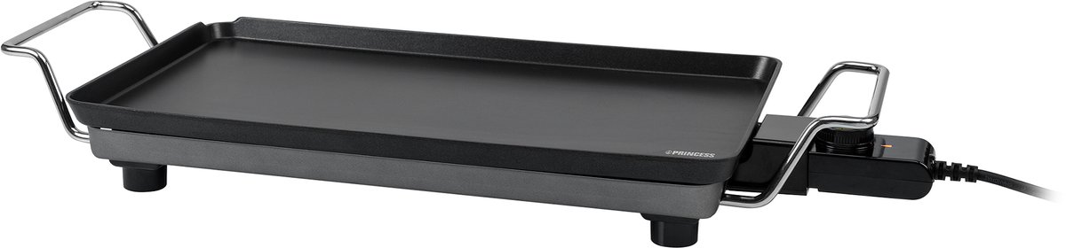 Princess Table Chef Superior Bakplaat 102240 - Gourmet - Grillplaat - Tafelgrill - 46x26 cm - 8 personen - Regelbare thermostaat - 2500W - Teppanyaki - Voor binnen en buiten - 2 meter snoer – foto 8