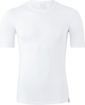 Schiesser 95/5 - heren T-shirt O-hals - wit -  Maat M