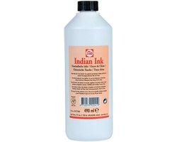Talens Oostindische Inkt Fles 490 ml Zwart 700