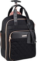 CabinMax Rugzaktrolley Travel Hack - Handbagage 30L Easyjet - Rugzak - 45x36x20cm - Vliegt gratis mee op EasyJet - Zwart