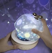 Lampe étoile, projecteur noir - Ciel étoilé, Projecteur veilleuse pour Enfants avec fonction TIMER !