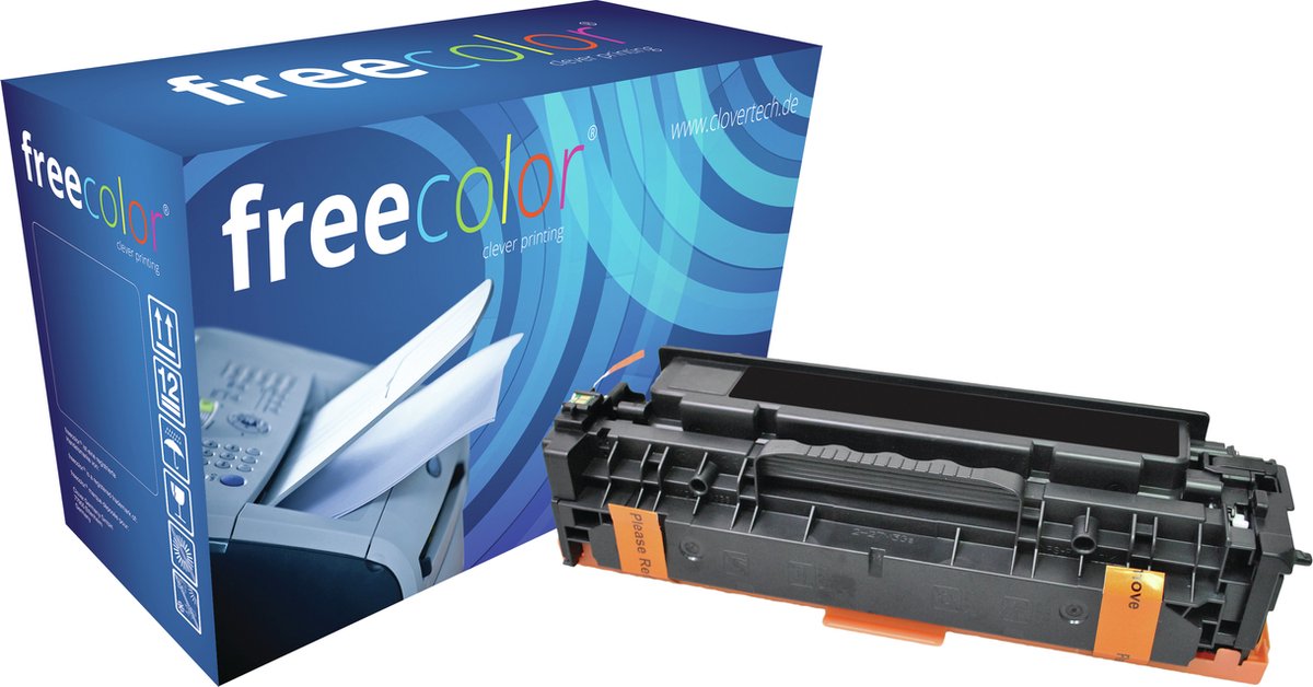 HP CE410X - toner FREECOLOR - HC- Black 4000p