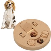 Relaxdays intelligentie speelgoed hond - interactief hondenspeelgoed - voerpuzzel - puppy
