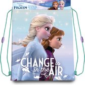 Sac de sport / sac à dos de sport Disney Frozen 2 pour enfants - 40 x 30 cm