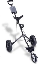 Golftrolley drie wielen - Golf Trolley - Met bekerhouder - Makkelijk in Gebruik - Hoge Kwaliteit - ATHLIX