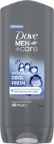 Bol.com Dove Men+Care Cool Fresh - 6 x 400 ml - Douchegel - Voordeelverpakking aanbieding