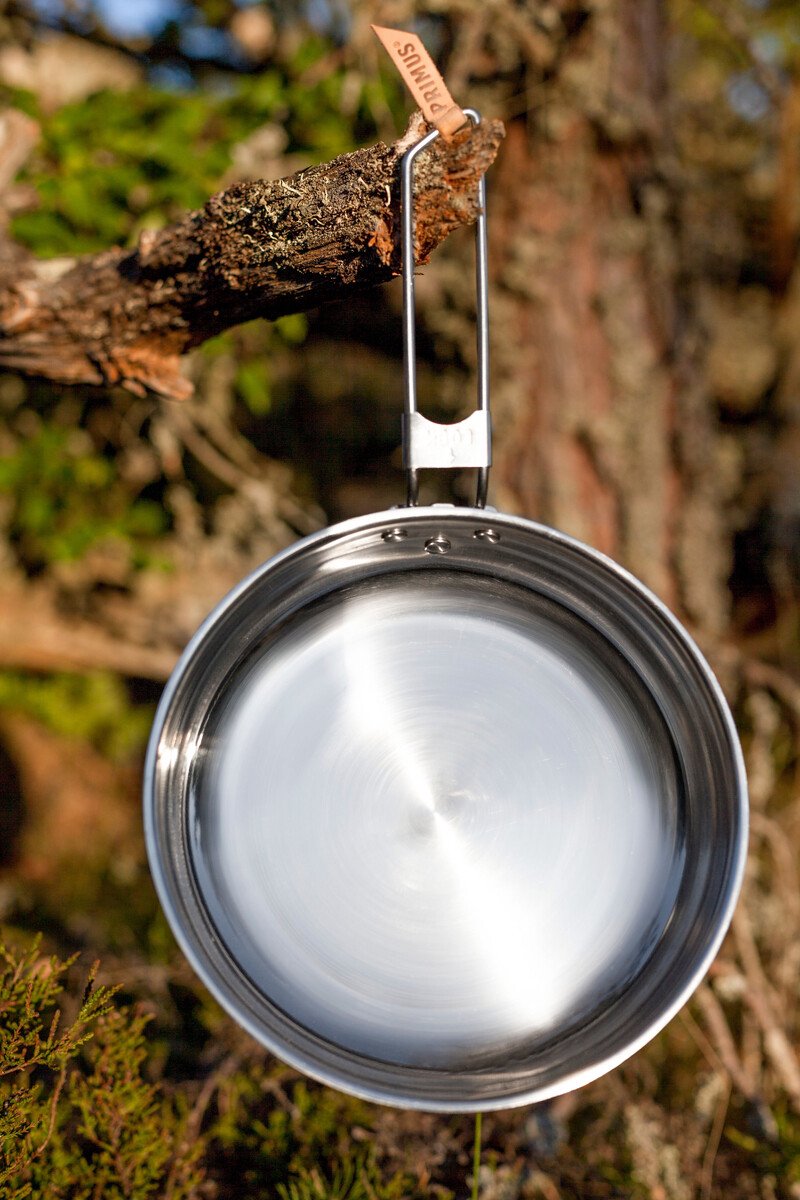 Primus CampFire Cookset Large - Inox - Casserole Ø 21 cm et casseroles de 1,8 et 3 litres