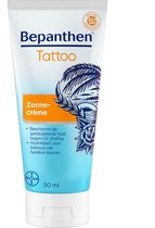 Bepanthen - Tattoo Zonnebrand - SPF 50+ - beschermt de getatoeëerde huid - 50 ml