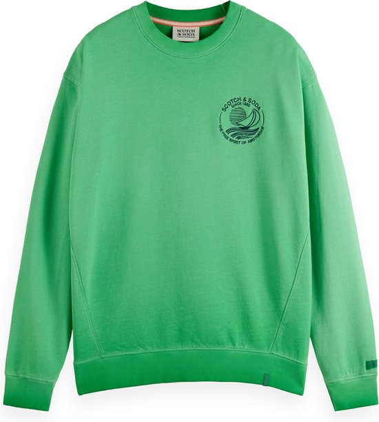 Scotch & Soda Sweater - Modern Fit - Groen - XL