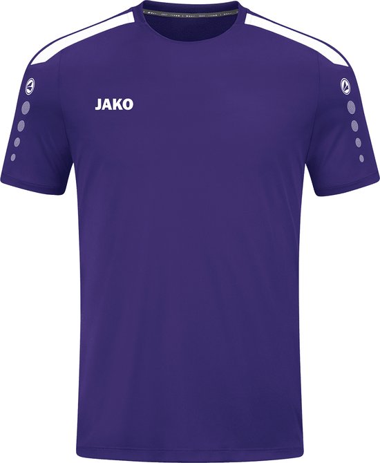 JAKO Shirt Power Korte Mouw Paars Maat 3XL