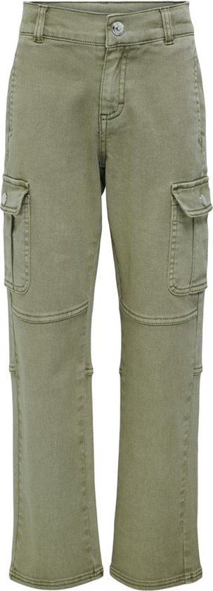 Pantaloni Taglio Dritto Ragazzi Pantaloni Cargo KIDS ONLY Kogyarrow-vox - Pantaloni Bambine E Ragazze Con Tasche Taglio Dritto Cargo
