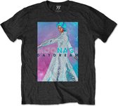 David Bowie - Moonage Space Heren T-shirt - S - Zwart