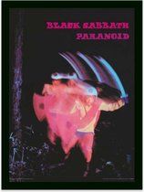 Ingelijste Print Black Sabbath Paranoid 30x40cm