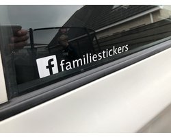 Social media stickers - Instagram sticker - Gepersonaliseerd - Alle kleuren mogelijk - 20 cm x 3 cm - MaisondesLor