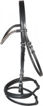 PFIFF hoofdstel Chains PONY Zwart-wit